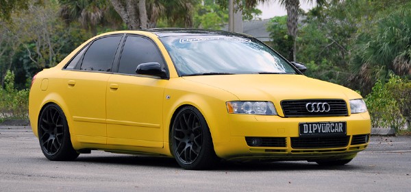 Long Island Plasti-Dip Car Yellow